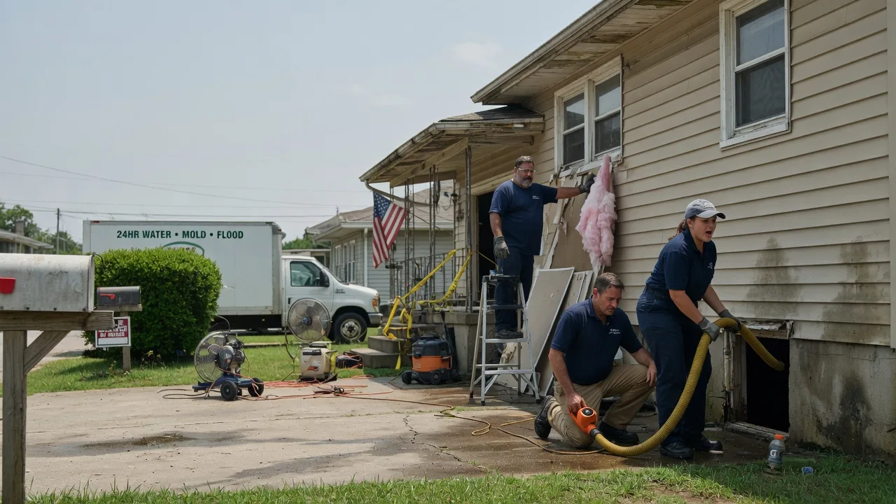 Water Damage Repair in Salina, KS near me